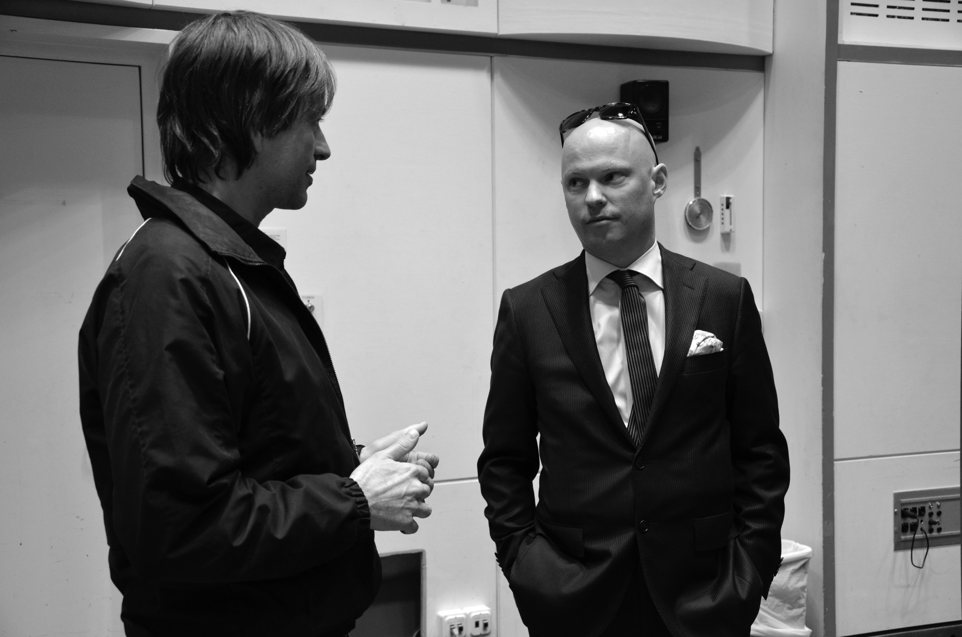 Jan Lundgren in conversation with producer Eric Palmcrantz, Studio 3, Sveriges Radio, May 2012.